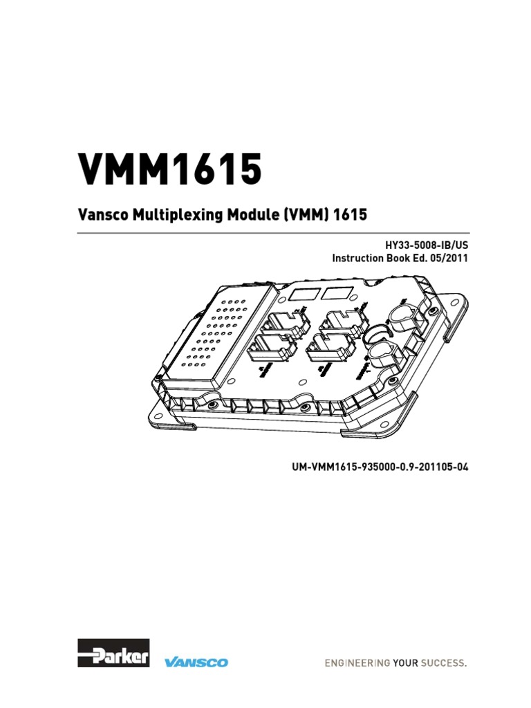 VMM1615 Instruction Book | PDF | Computing | Electrical Components