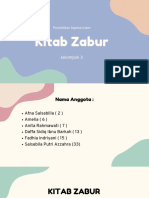 Kitab Zabur Kelompok 3