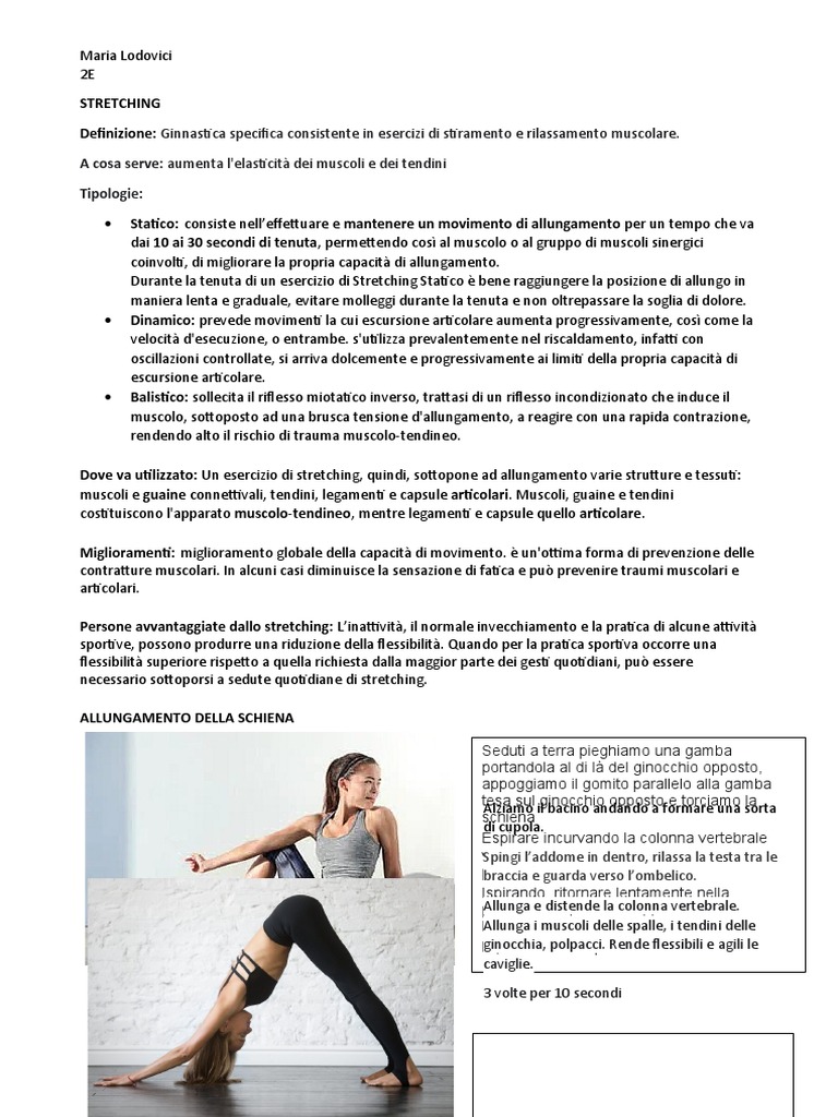 Stretching | PDF