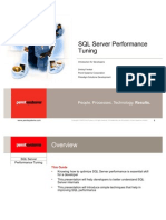 SQL Server Performance Tuning - LRDNUG Tech Expo