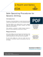Safety For Seismic Drilling