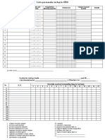 Graficul de Vizita Trimestriala Si Lista Pers Deservite