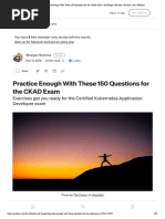 Practice Enough With These 150 Questions For The CKAD Exam - by Bhargav Bachina - Bachina Labs - Medium