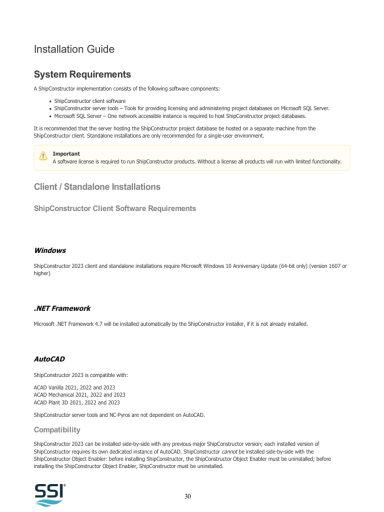 System Requirement & Installation Guide | PDF | Microsoft Sql Server ...