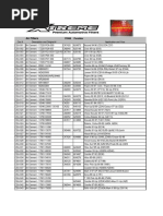 Cross Reference Xtreme Filters