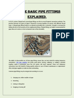 All The Basic Pipe Fittings Explained