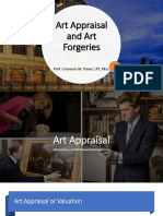 Art Appraisal and Art Forgeries