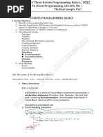 CIT_206_Lecture_3_Introduction To Event Driven Programming