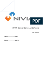NivianControlCenter UserManual ESEN V1.0.0 20190508