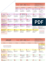 Liturgical Calendar 2021 2022