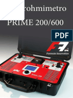 Prime 200 600 Microhmimetro Resistencia Dinamica