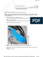 303-14 Electronic Engine Controls - Removal and Installation - Engine Oil Pressure EOP Sensor