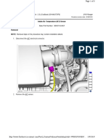 303-14 Electronic Engine Controls - Removal and Installation - Intake Air Temperature IAT Sensor