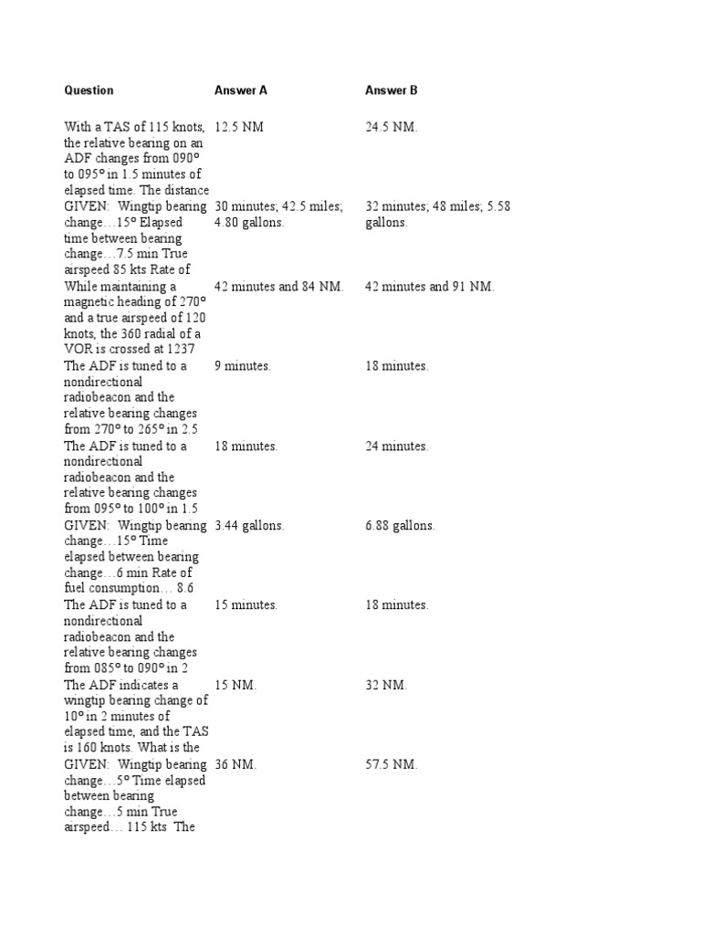 Time and Distance to Station Calculations | PDF