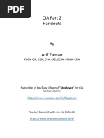 Sample of CIA Part 3 Study Guide 2024 | PDF | Multiple