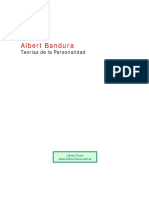 Bandura, Albert - Teorias de La Personalidad