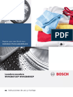 Manual de Usuario Bosch Serie 6 WVH28471EP (Español - 52 Páginas)