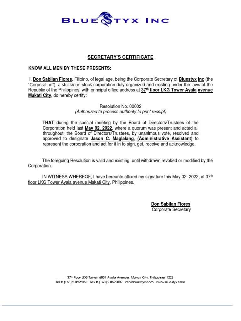 Sec Cert Atp | PDF | Law