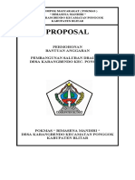 Proposal Saluran Karangbendo - Pokmas 1