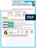 D3 A1 FICHA Calculamos El Costo de Materiales para Elaborar Mantas.