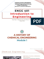 History of Chemical Engineering