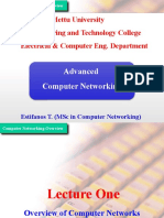 # Lecture I - Advanced Computer Networking - Sci-Tech With Estif