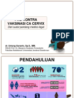 Pro Kontra Vaksinasi Ca Cervix Dr. Untung SP