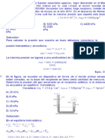 Hidrostática Problemas Resueltos en PDF