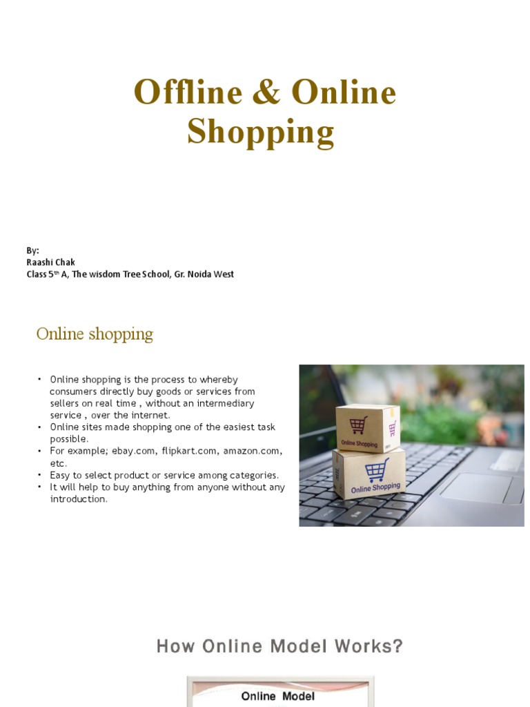 The Pros and Cons of Online and Offline Shopping A Comparison of the
