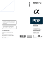 Manual de Usuario Sony Alpha DSLR-A290 (Español - 323 Páginas)