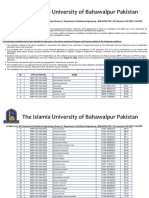 1st Merit List 5th Semester Bs Software Engineering Group A Department of Software Engineering BAHAWALPUR 5th Semester Fall 2022 Fall 2022