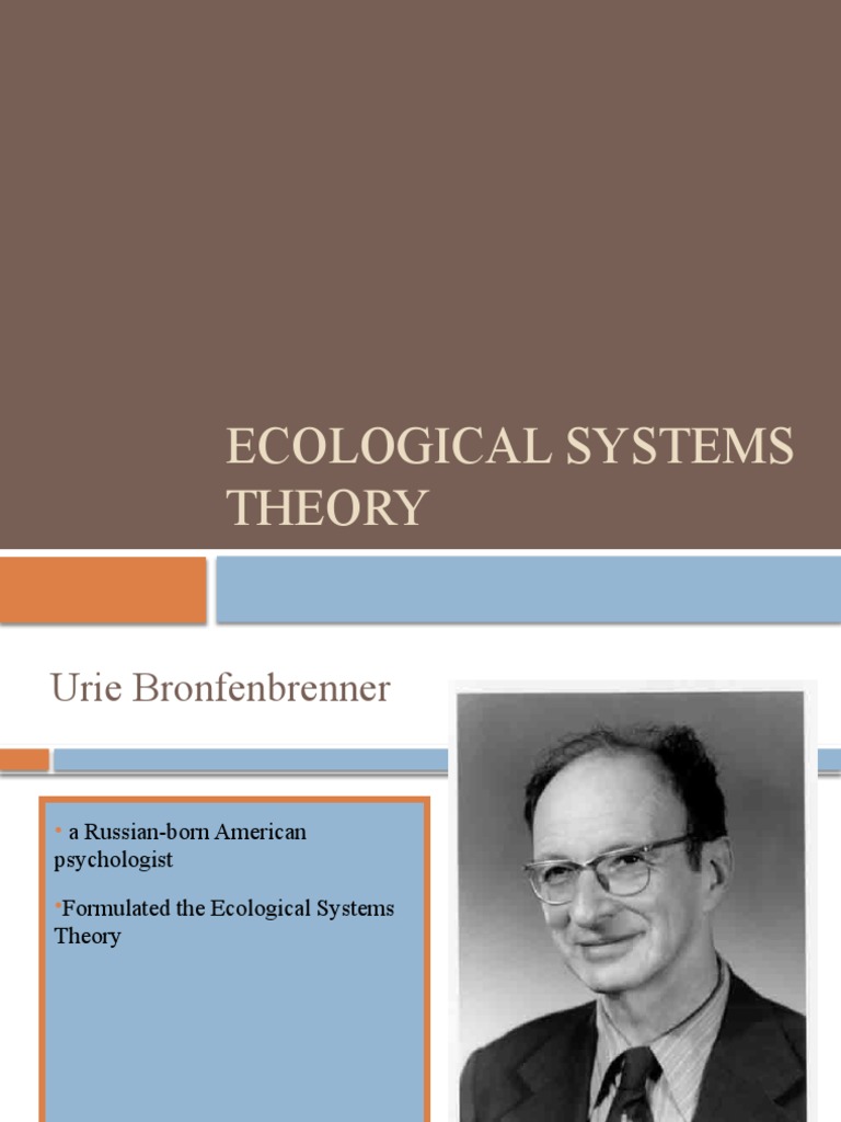 Ecological Systems Theory | PDF | Psychology | Behavioural Sciences