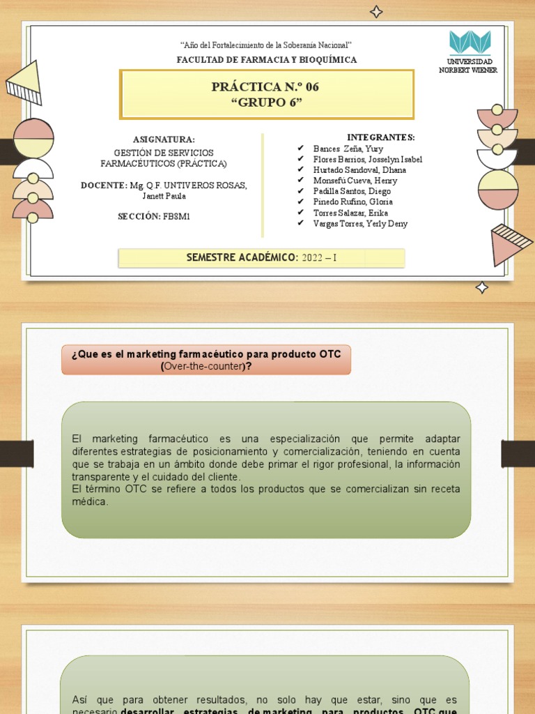 Estrategias de Marketing para OTC | PDF | Marketing | Farmacia