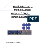 OPEC organization overview