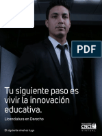 Tu Siguiente Paso Es Vivir La Innovación Educativa.: Licenciatura en Derecho