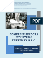 Brochure de Comercializadora Ind. Ferremax Sac 2019