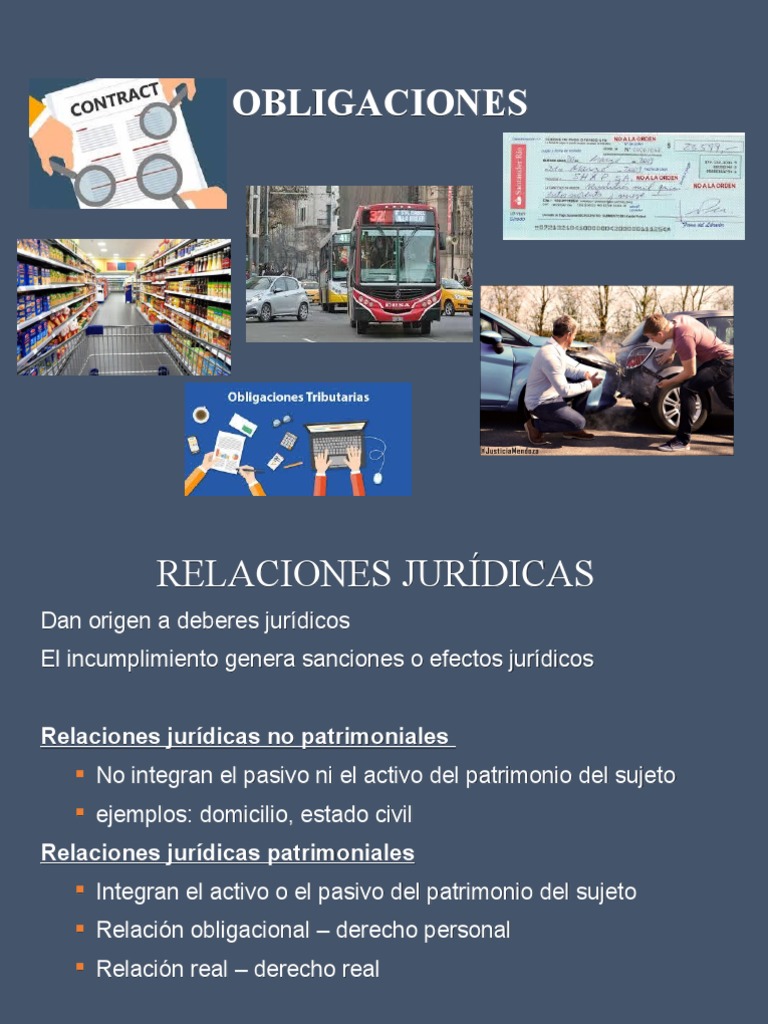 2 Obligaciones Concepto Deberes Morales PDF Instituciones