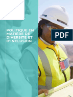 Diversity and Inclusion Policy - French