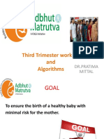 Third Trimester Workup and Dr. Pratima Mittal's Algorithms