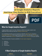 10 Essential Google Analytics Reports and How They Matter To b2b Marketers
