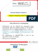 Business Statistics - Chapter 6