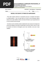 Modelo de Bohr - Átomo de Hidrogénio