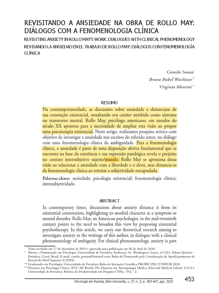 Rollo May Obras Escritas : Rollo May: Pionero de la Psicología ...