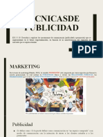 Técnicas de Publicidad