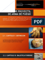 Heridas Por Proyectil de Arma de Fuego