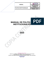 GD Sgi M 002 Manual de Politicas Institucionales 1
