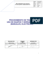 Procedimiento de Revision de Equipos y Herramientas | PDF ...