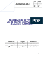 Procedimento Herramientas Equipos Gamma