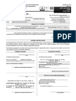ROF-031 Application For Shifting Fillable Form