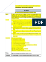 Formato de Creación de Grupo Técnico Mizmc